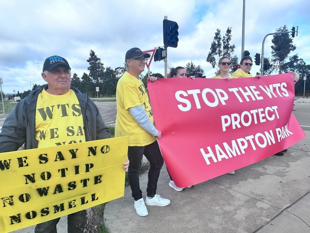 Third rally to oppose Hampton Park Waste Transfer Station