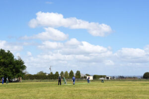 Weather delivers for cricket