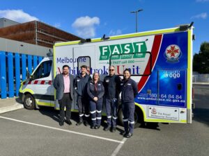 Mobile Stroke Unit rushes to save Cockatoo man