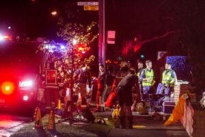 Suspicious house fire in Clyde North leaves three in hospital