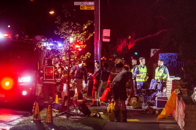 Suspicious house fire in Clyde North leaves three in hospital