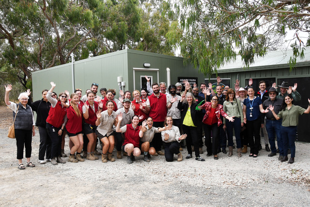 New threatened species facility opens at Moonlit Sanctuary