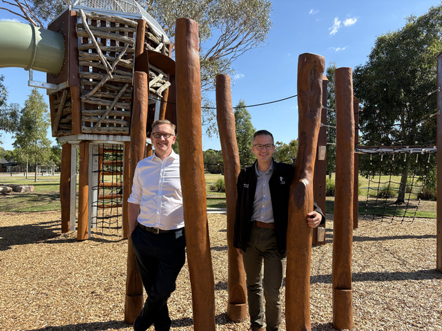 Two Casey playgrounds revamped, help from federal funding